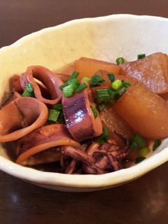 圧力鍋で簡単☆いかと大根の煮物-レシピのメイン写真