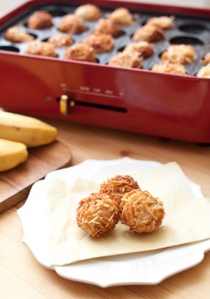 そうめん衣のココナッツバナナフライ-レシピのメイン写真