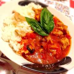 รูปของ 煮込むだけ！30分で簡単トマト煮♡