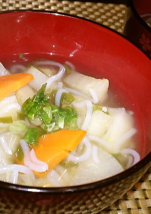 白だしでさっぱり！たっぷり根菜汁(^^♪-レシピのメイン写真