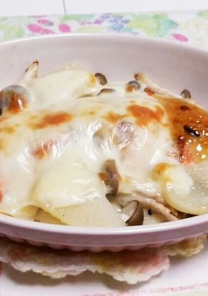 鮭のグラタン風-レシピのメイン写真