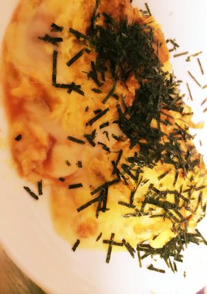 超手抜き！たらこチーズオムレツ-レシピのメイン写真