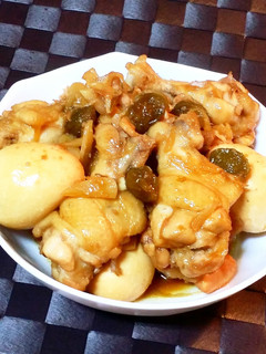 梅酢シロップで♪さっぱりやわらか鶏煮-レシピのメイン写真