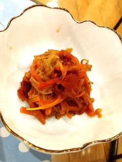 にんじんとえのきの味噌炒め-レシピのメイン写真