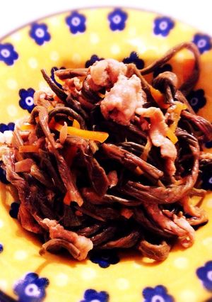 簡単☆ぜんまいの煮物-レシピのメイン写真