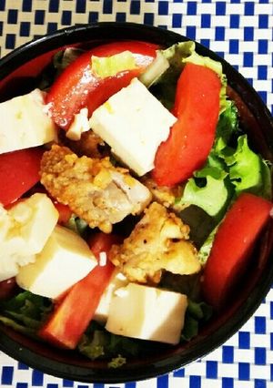 女子にオススメの唐揚げ丼-レシピのメイン写真