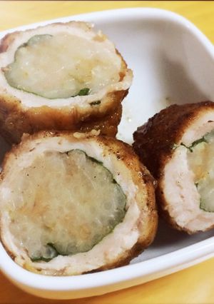 簡単!肉巻き大葉たっぷりもやし★-レシピのメイン写真