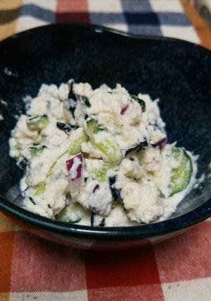 おからとツナとひじきのサラダ-レシピのメイン写真