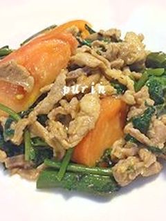 空芯菜とトマトのオイスターソース炒め-レシピのメイン写真