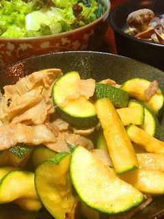 豚とズッキーニの醤油炒め-レシピのメイン写真
