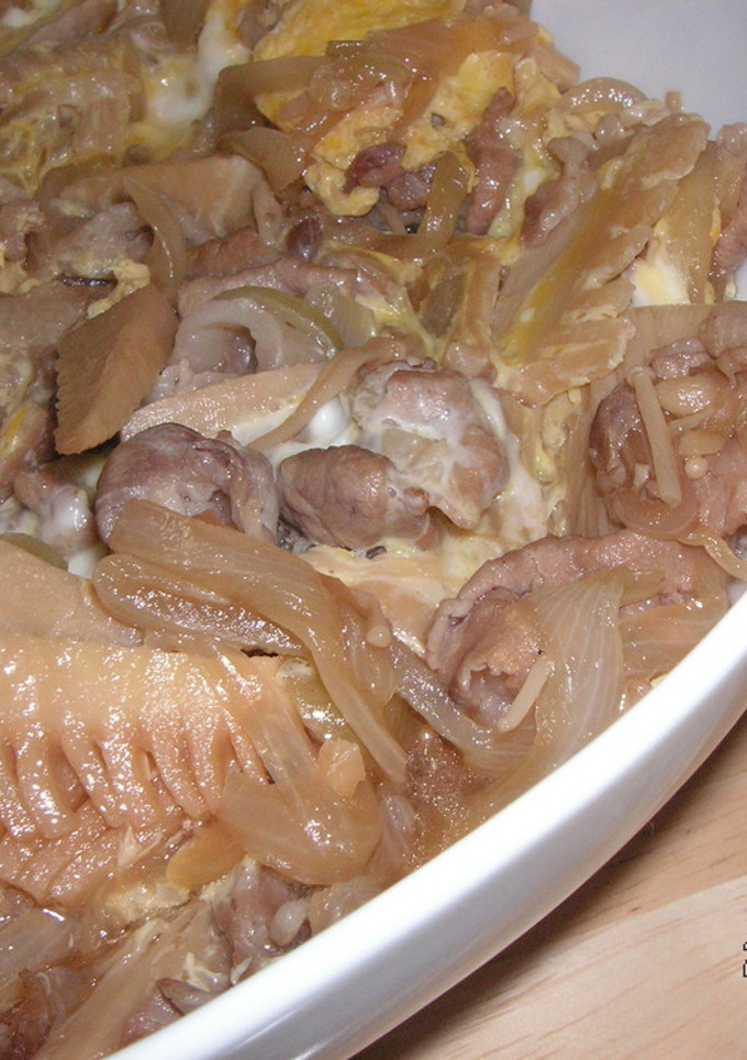 簡単♪豚肉の卵とじ-レシピのメイン写真