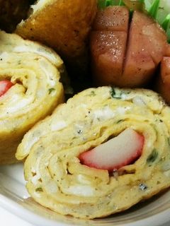 お弁当に海の卵焼き-レシピのメイン写真