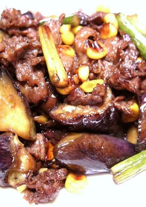 牛肉と夏野菜のニンニクバター醤油炒め-レシピのメイン写真