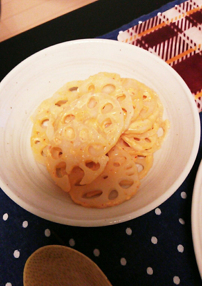 簡単小鉢♪れんこんの明太マヨ和え-レシピのメイン写真