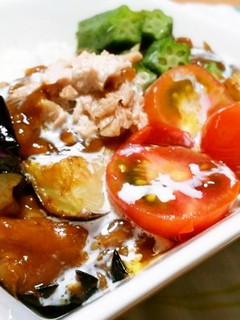 ◆ごろごろ夏野菜♪シーチキンカレー◆-レシピのメイン写真