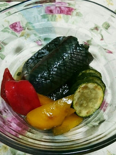 めんつゆで簡単♪夏野菜の焼き浸し☆-レシピのメイン写真