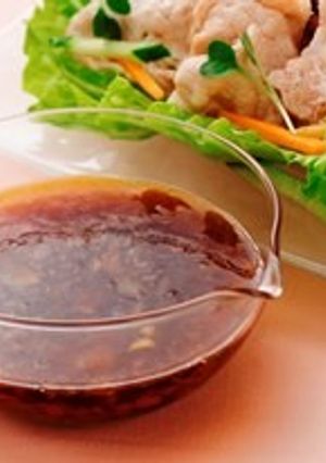 アレンジ！らっきょう入りぽん酢-レシピのメイン写真