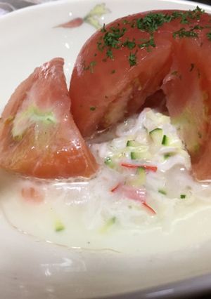 さっぱり美味しいトマトサラダ-レシピのメイン写真