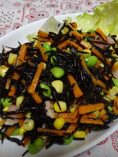 ひじきと枝豆のサラダ-レシピのメイン写真