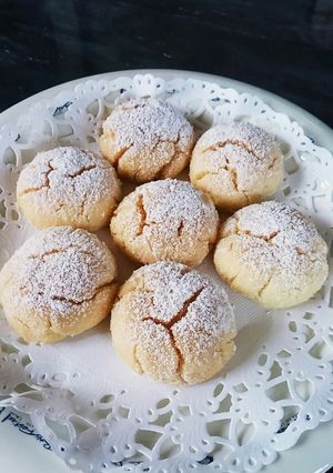 バニラ風味の ざくほろクッキー☆-レシピのメイン写真