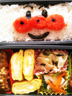 旦那弁当〜大人風アンパンマンのキャラ弁〜-レシピのメイン写真
