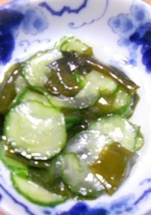 きゅうりとわかめの酢の物-レシピのメイン写真