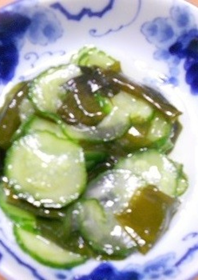 きゅうりとわかめの酢の物-レシピのメイン写真