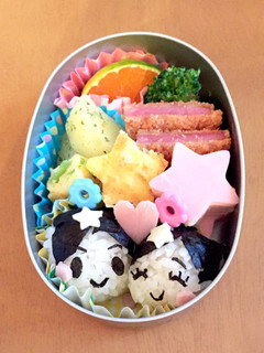 【織姫】七夕のキャラ弁【彦星】-レシピのメイン写真