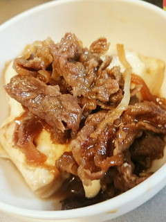 簡単美味しい肉豆腐♪-レシピのメイン写真