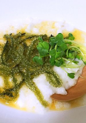 簡単★夏バテ予防の山芋と海ぶどう★-レシピのメイン写真