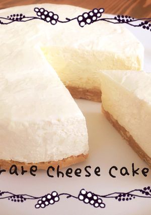 レアチーズケーキ-レシピのメイン写真