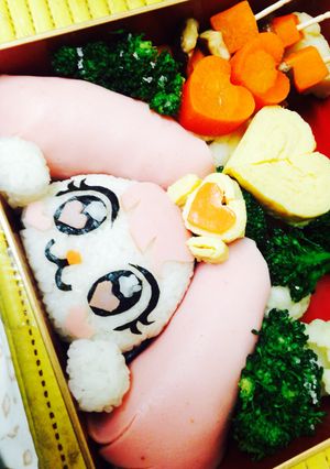 プリキュア★パフのキャラ弁-レシピのメイン写真