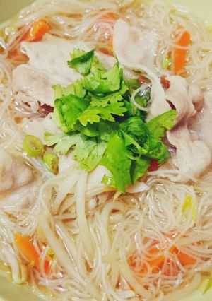 簡単♪台湾屋台風汁ビーフン-レシピのメイン写真