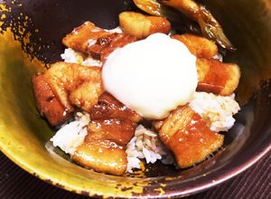 即席〜焼肉用豚バラで角煮風豚丼-レシピのメイン写真