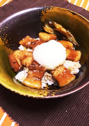 即席〜焼肉用豚バラで角煮風豚丼-レシピのメイン写真