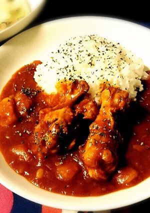 夏トマトチキンカレー-レシピのメイン写真