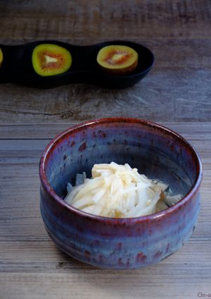 エノキと大根の白い酢の物サラダ☆-レシピのメイン写真