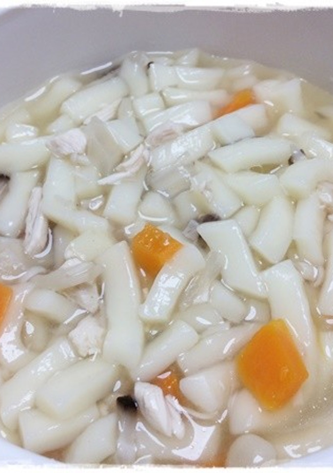 離乳食完了期　鶏ささみとしいたけのうどん-レシピのメイン写真
