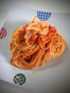 うまっ!!海老のトマトクリームパスタ。-レシピのメイン写真