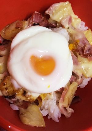 ベーコンじゃがいも丼-レシピのメイン写真