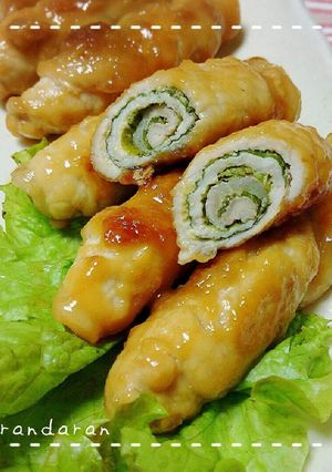 豚と大葉のクルクル味噌だれ-レシピのメイン写真