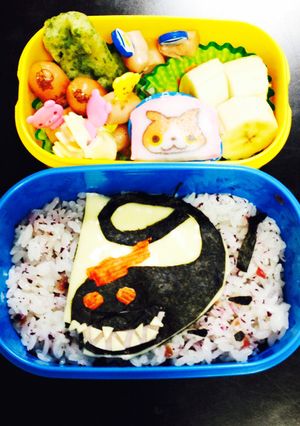 妖怪ウォッチ☆さまよう怪魔☆キャラ弁-レシピのメイン写真