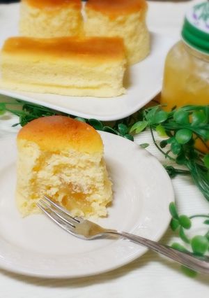 りんごのスフレチーズケーキ-レシピのメイン写真