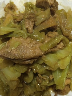 シーチキンとキャベツの蒸し煮カレー-レシピのメイン写真