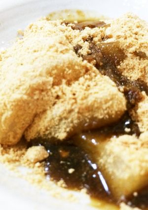 きな粉餅〜信玄餅風〜-レシピのメイン写真