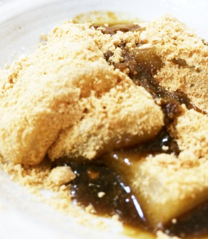 きな粉餅〜信玄餅風〜 by ☆sweets☆ 【クックパッド】 簡単