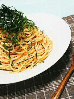 さっぱり♪大葉のたらこスパ♪-レシピのメイン写真