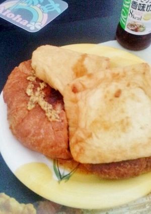京都のぽたぽたこあげのせクロワッサン-レシピのメイン写真