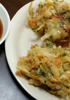 失敗なしのシンプル野菜かき揚げ(^^)-レシピのメイン写真