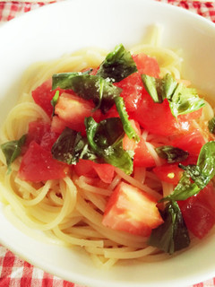 超簡単☆フレッシュ野菜の冷製パスタ-レシピのメイン写真
